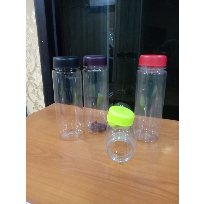 Jual Souvenir Botol Tumbler Botol Plastik 500ml Botol Infused Water Botol Bundar Plastik Botol 7600