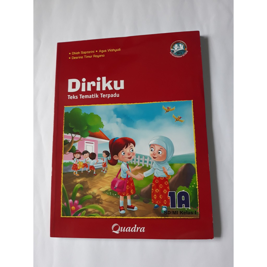 Buku Teks Tematik Terpadu Diriku Kelas 1 SD/MI 1A