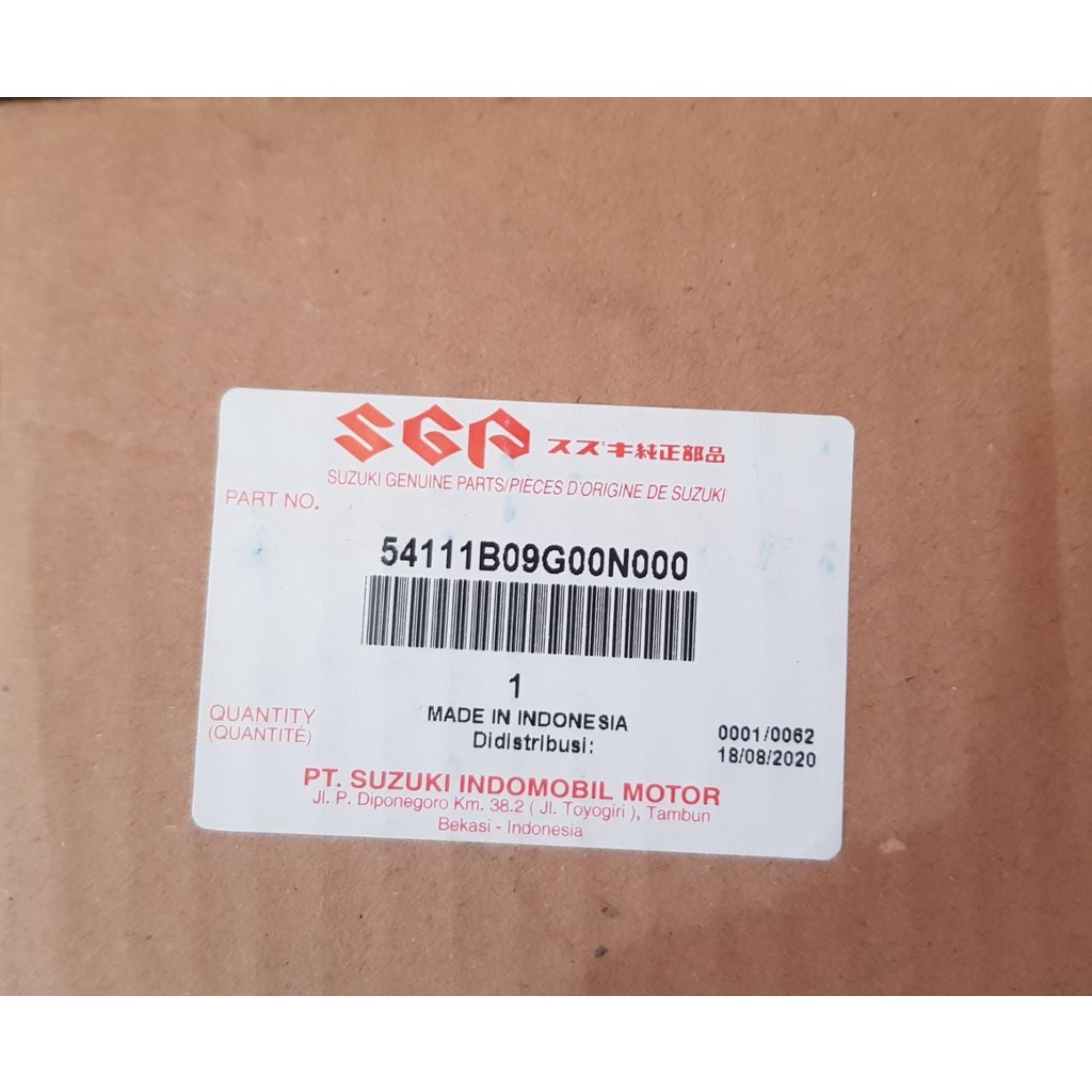 Tromol Depan Suzuki Smash Silver 54111 09G00