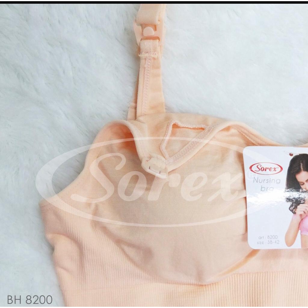 ORI ! BH SOREX 8200 NURSHING BRA SOREX BRA BH MENYUSUI BUSA BISA DICOPOT PASANG - SPORT NURSHING BRA BUAT IBU MELAHIRKAN MENYUSUI WANITA IBU MENYUSUI  KANCING 3 ADA BUSA BISA COPOT PASANG - ARA98STORE