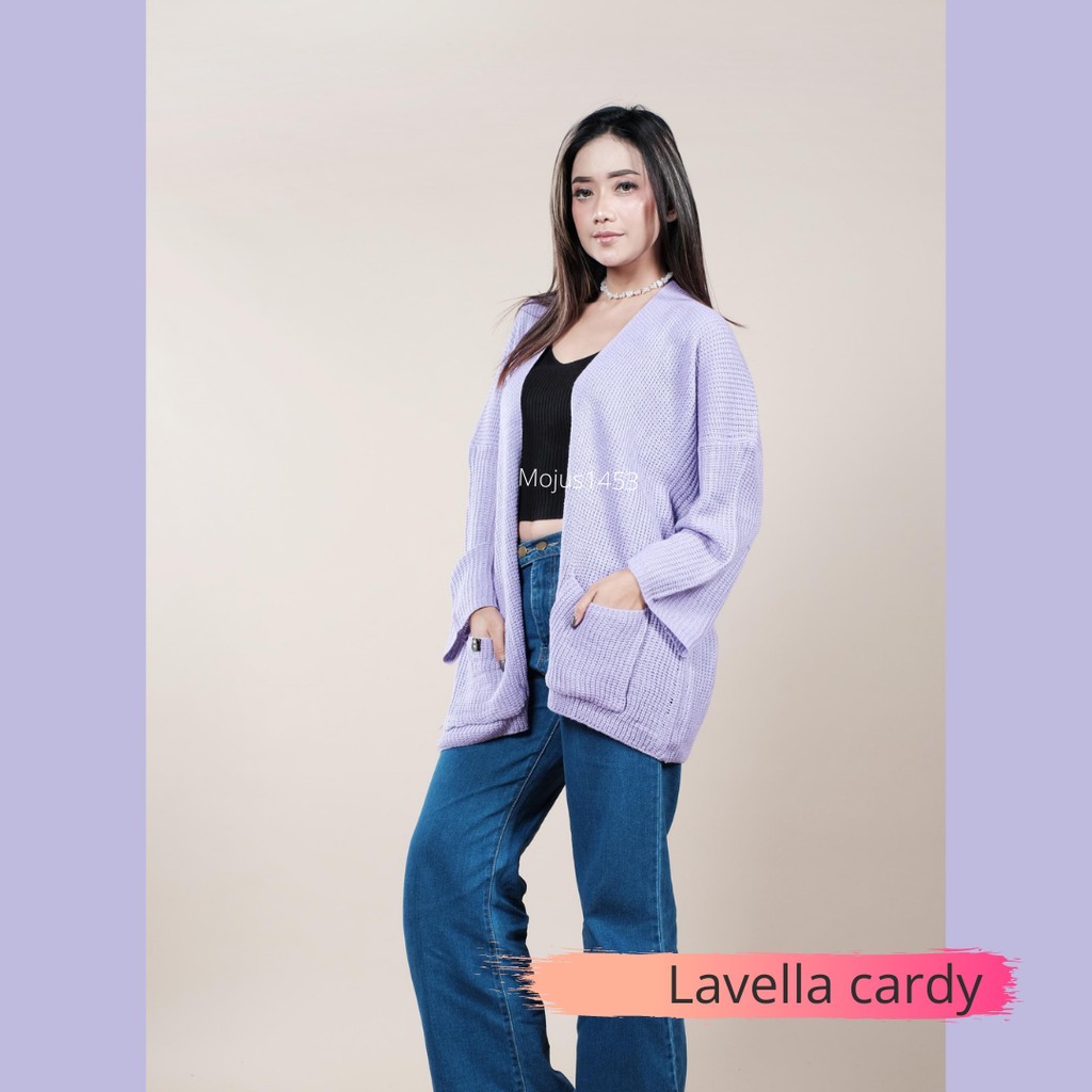 Lavella cardy / kardigan cardy/ lavella rajut