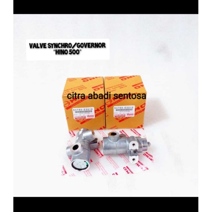 valve synchro governor hino 500 original