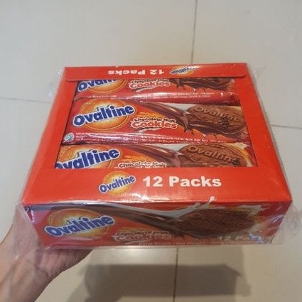 

Ovaltine Chocolate Malt Cookies biskuit coklat ( 1 pack isi 12 pcs )