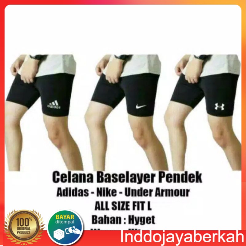 CELANA MANSET BASELAYER PENDEK PRIA/WANITA COD