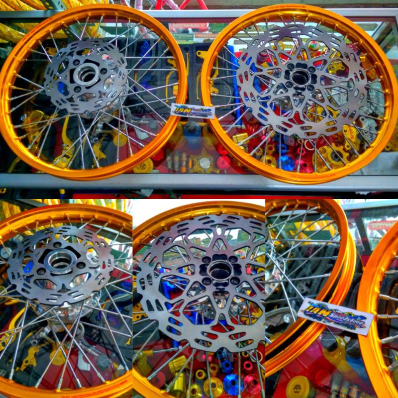paketan velg Satria fu jinfei gold