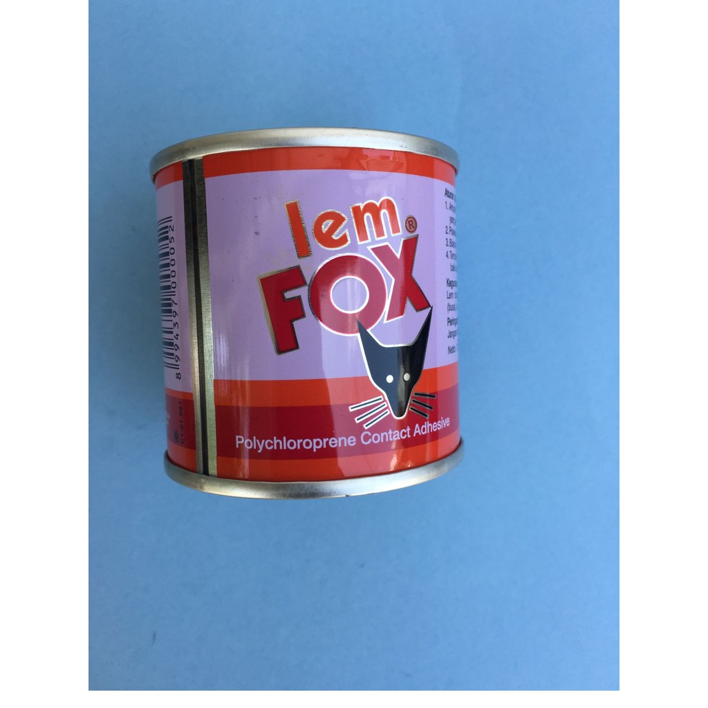 

Lem Kayu Fox Kaleng 70 Gr