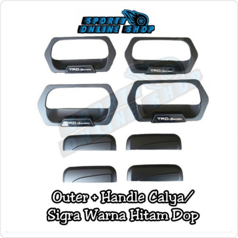 Handle + Outer Avanza / Xenia 2004-2011 Hitam Dop