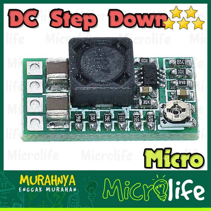 Micro DC Step Down 4v-24v to 5v 3A Buck Super Mini