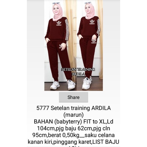 STELAN JUMBO BAJU TRAINING