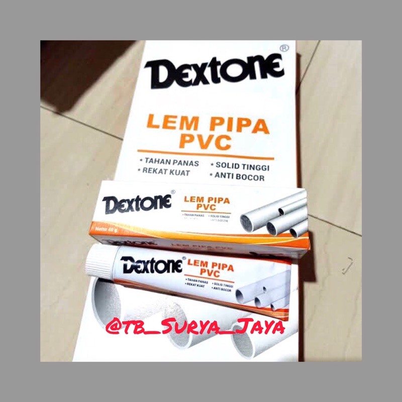 

LEM PIPA PVC DEXTONE TUBE 40 GRAM
