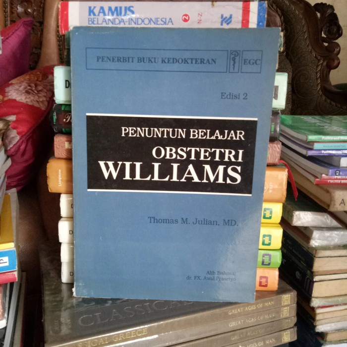 ORIGINAL BUKU PENUNTUN BELAJAR OBSTETRI WILLIAMS ED 2