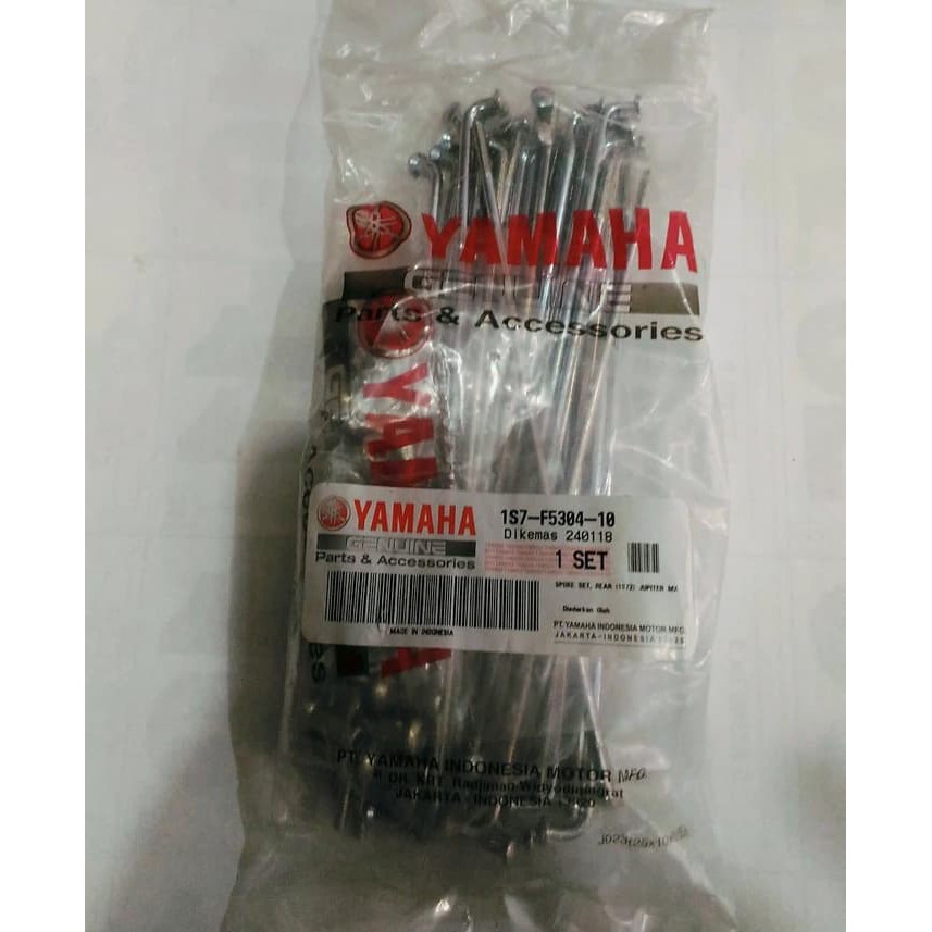 Jari-jari belakang set - Jupiter MX Vega ZR Robot 1S7-F5304-10