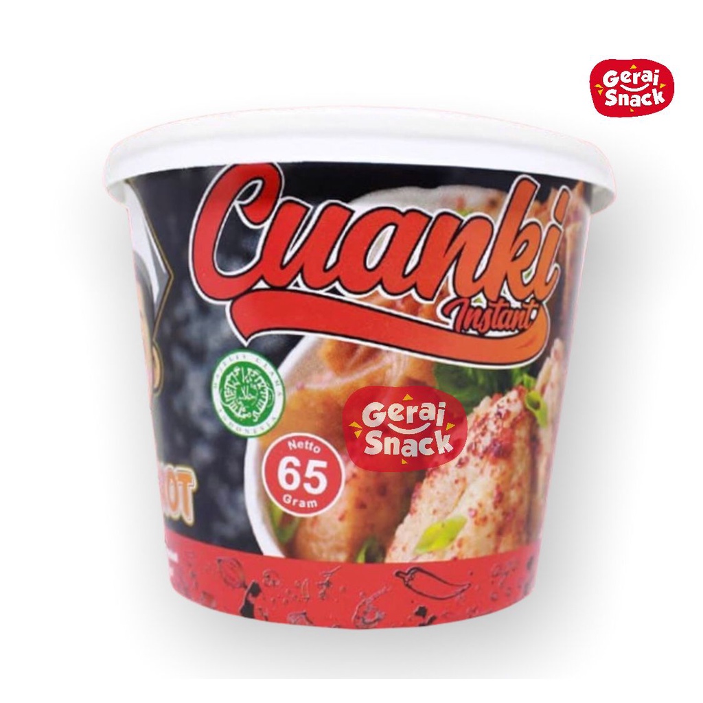 Cuanki Kuah Instan Cheebhot Cukup Tinggal Seduh Best Seller (65gr)