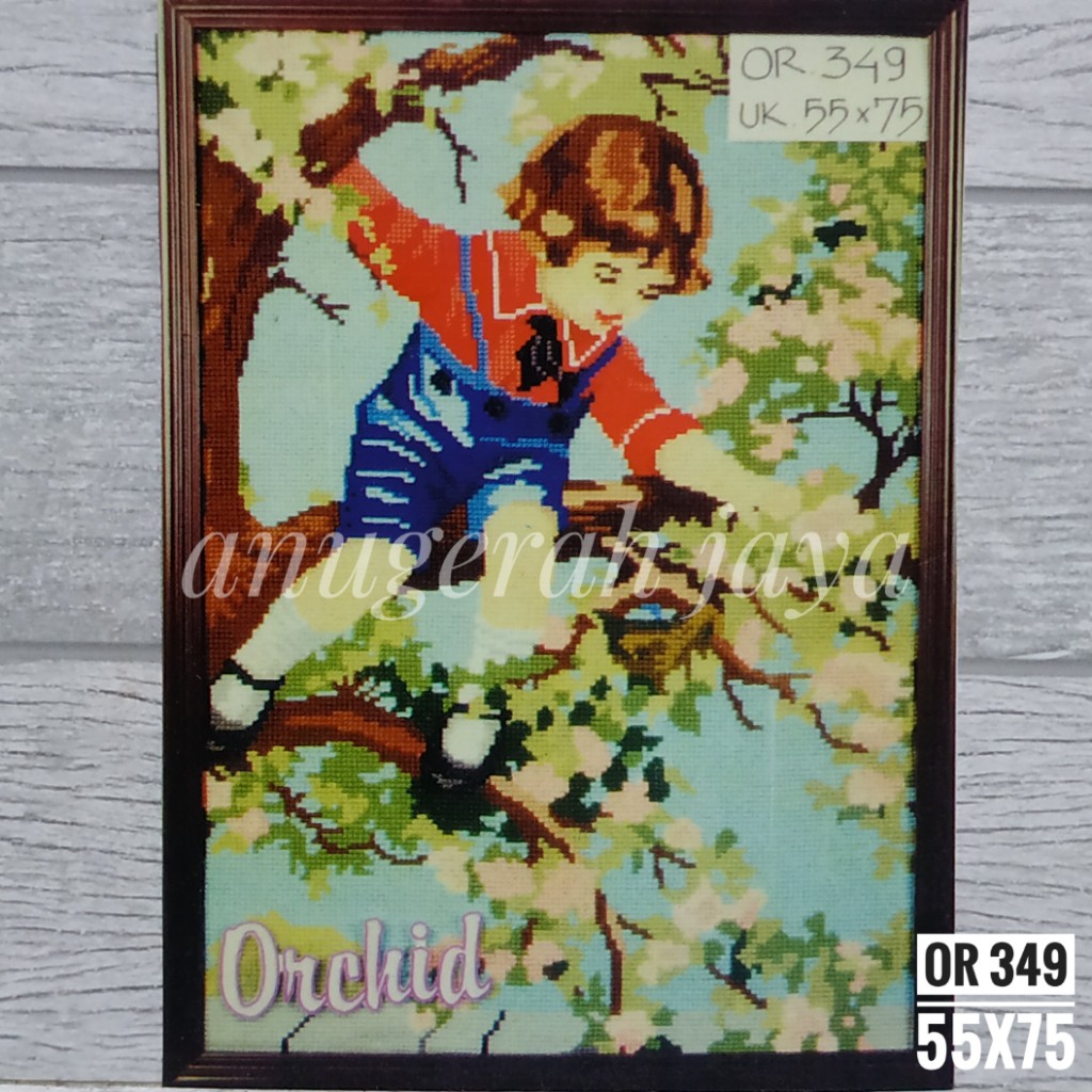 Paket Kristik Orchid Set 349