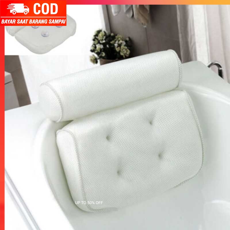 (100% BARANG ORI) LemonBest Bantal Sandaran Bathtub SPA Pillow Cushion - SPC3D