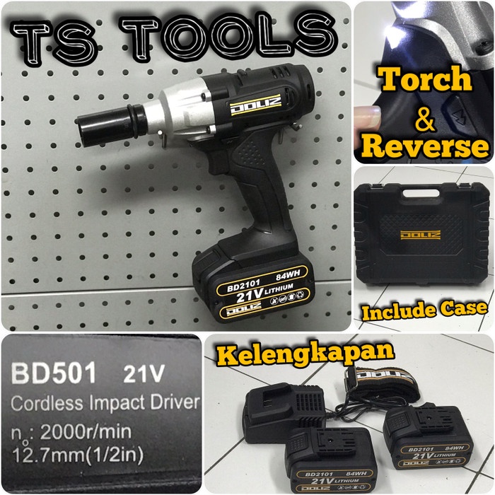 Mesin Alat Buka Baut Impact Wrench Doliz BD 501 BD501