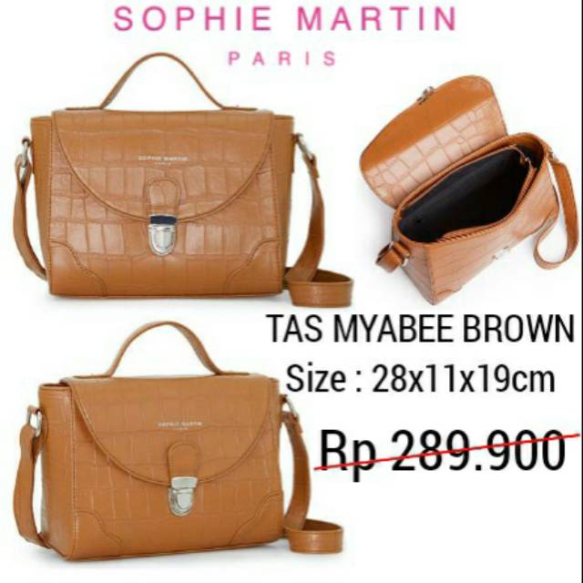 Tas myabee brown Sophie Martin