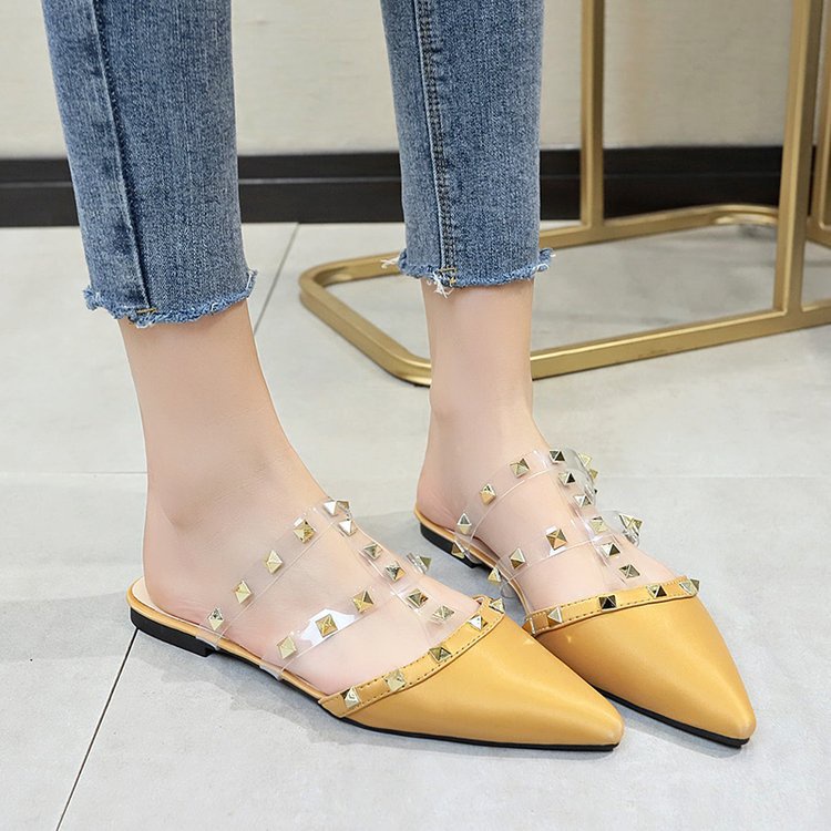 FD Sandal Heels kaca High heels Import Hells Kaca Pesta Elegan Sandal Tinggi Terbaru HI-015