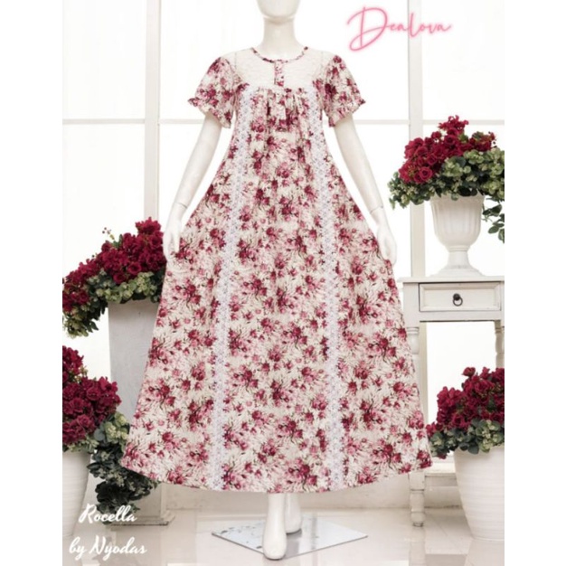 Dress cantik / Daster Dealova by. nyodas
