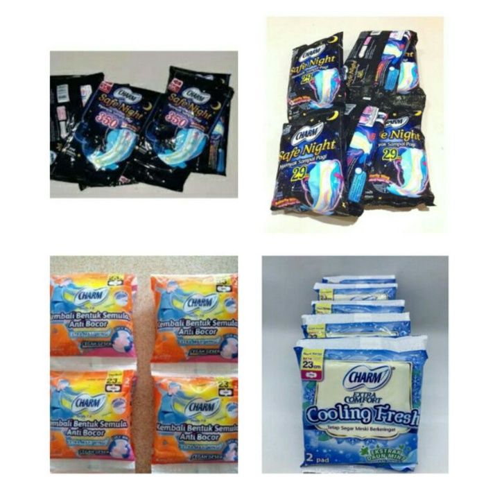 Charm Renceng / Charm 2p / Charm Night 29cm 2p / Charm Night 35cm 2p / Charm Cooling Fresh 2p