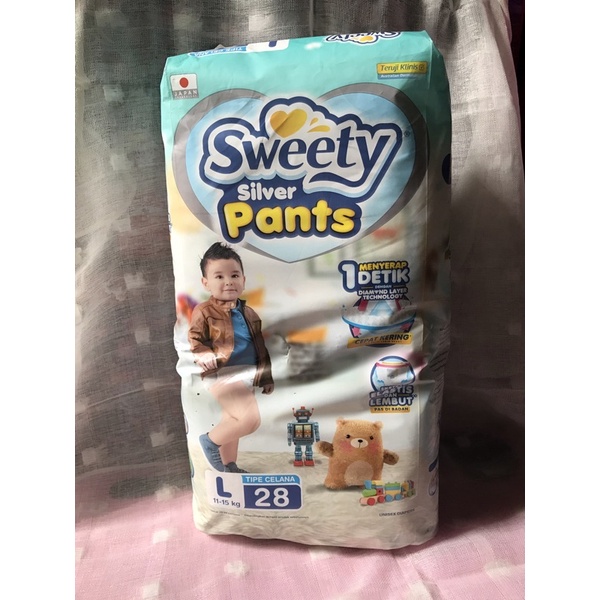Pampers sweety silver pants (uk.L)