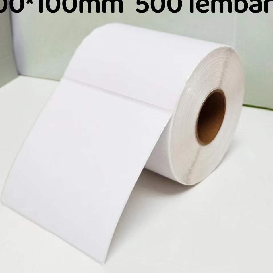 

Tren Kekinian.. Kertas Thermal/Kertas Print Thermal Tempel 100x150mm & 100x100mm (isi 500 lembar)