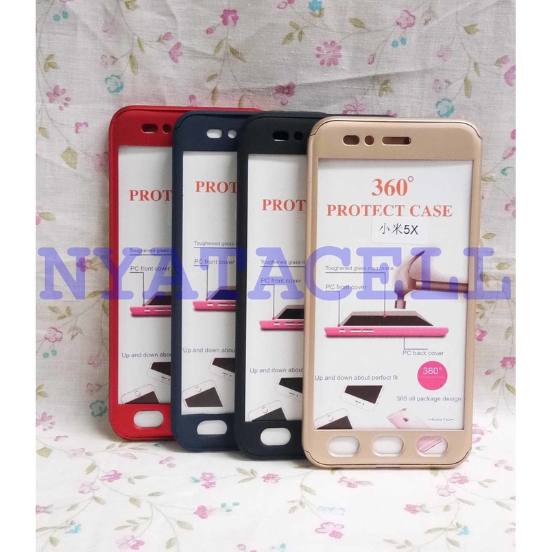 Case Protect 360 Xiaomi MiA1 MI A1 Slim Hard/Ipaky/Full Body/Casing