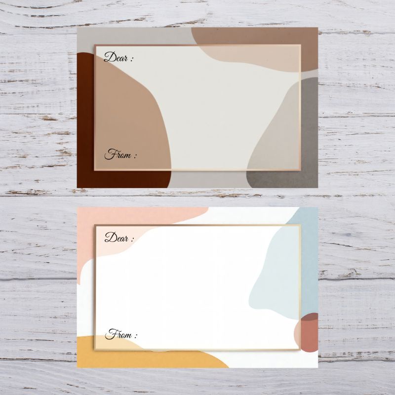 blank card/kartu ucapan
