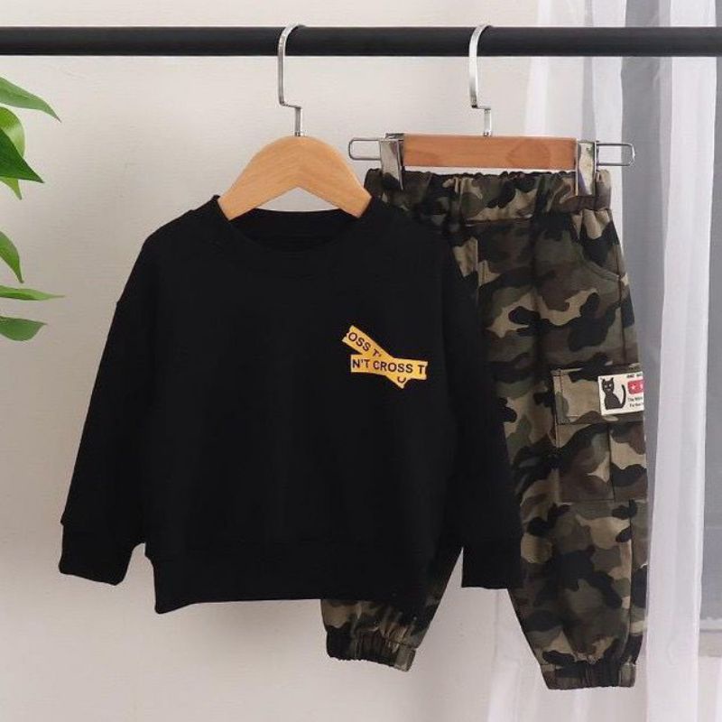 Sweater Set | Setelan Sweater OF Fheth Anak Laki-laki Dan Perempuan Usia Anak 1-5 Tahun/Setelan Sweater Terbaru/Trendy Anak Laki-laki Dan Perempuan Terlaris