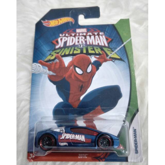 Hotwheels hot wheels spider-man ultimate zotic