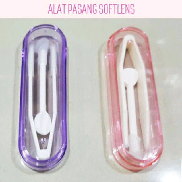 Pinset Soflen 2 in1 / Penjepit Softlens