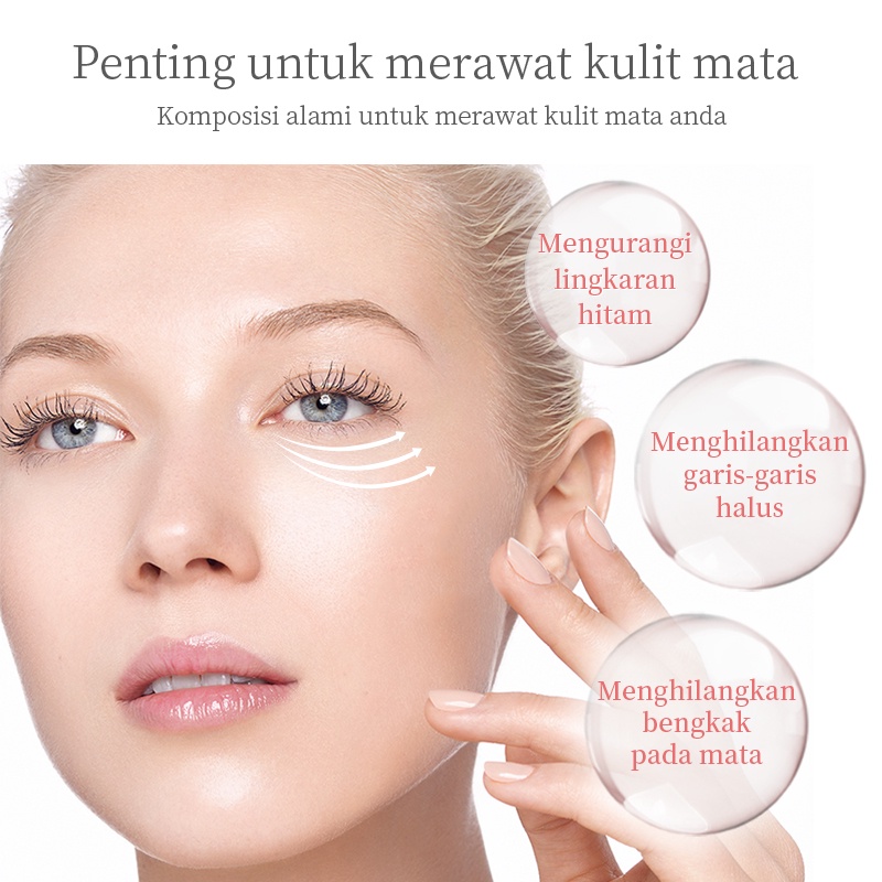 LAIKOU Jepang Sakura Serum Memudarkan Noda Krim Menghilangkan Kerutan Krim Mata Perawatan Kulit Set