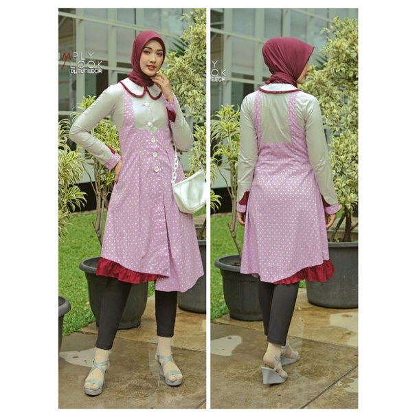 atasan tuneeca simply look Peony  SL-0122008