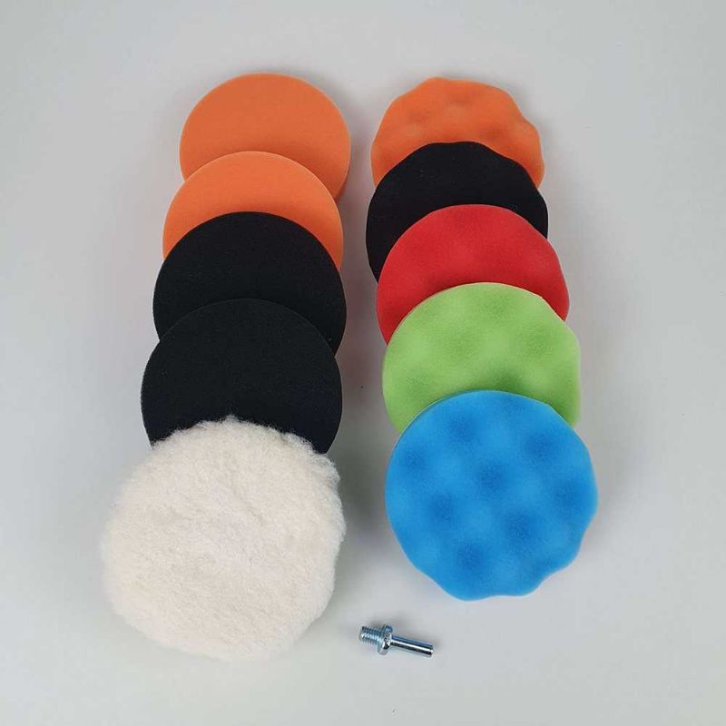 MATCC Sponge Polishing Set Car Buffing Pads Foam 5Inch 10PCS - CSL2018