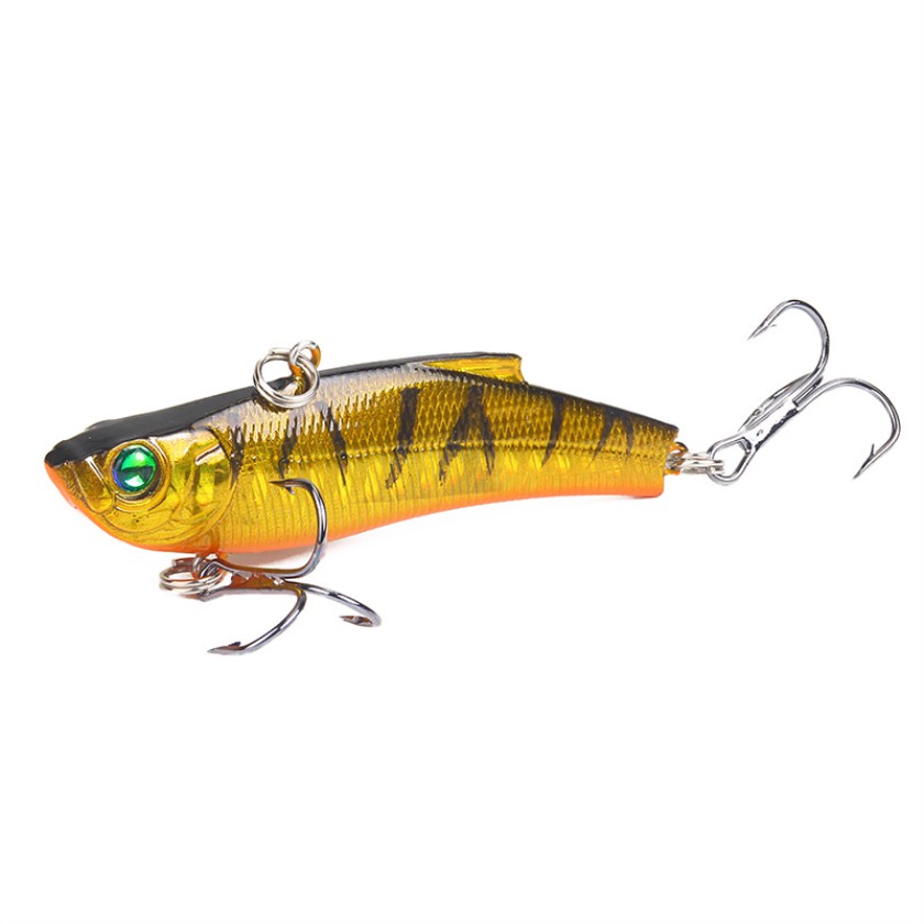 Shengyao 1Pcs New Sinking VIB Fishing Lure 8.5cm/6.3g Swimbait Bass Wobbler Lifelike Minnow Memancing Ikan Kait