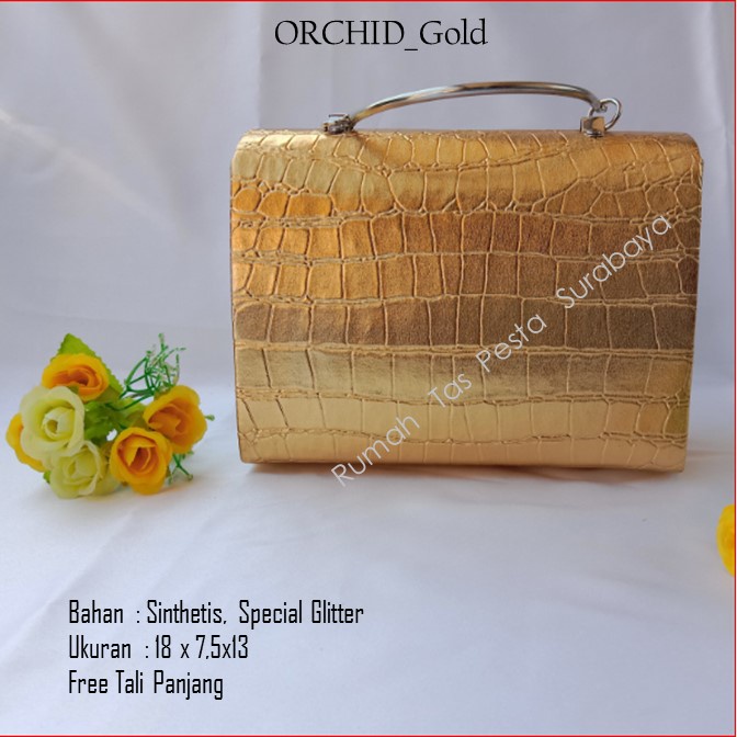 Tas Lucu,Tas Murah,Tas Mewah,ORCHID_Gold