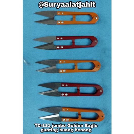 Gunting buang benang jumbo TC-111/12.5cm Eagle rp.5.000/pcs