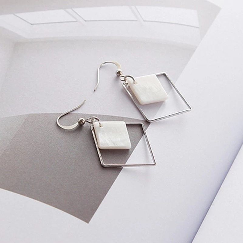 Shell Geometric Earrings Simple Fashion Ear Jewelry