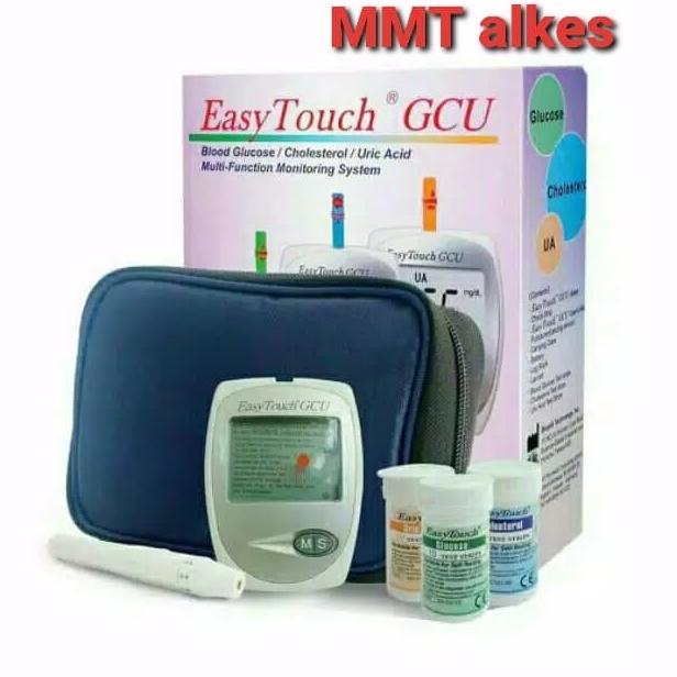 Alat tes darah Multicheck 3 in 1 easy toauch / alat tes gula darah