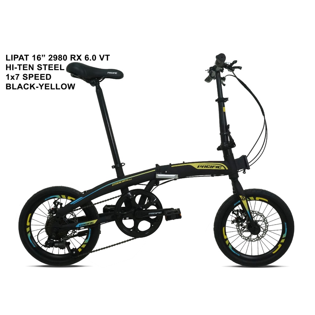 SEPEDA LIPAT 16" PACIFIC 2980 RX 6.0 VT
