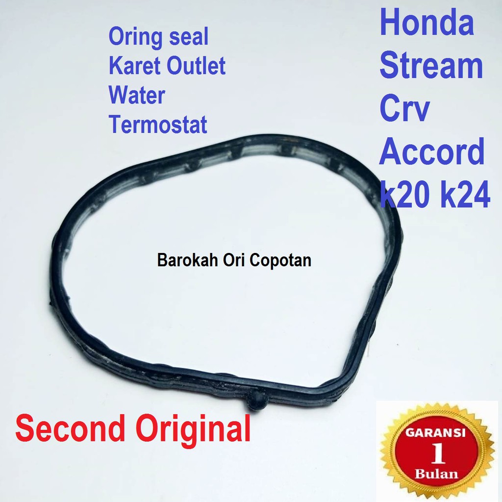 Oring seal Karet Outlet Water Termostat Honda Stream Crv Accord k20 k24 Thermostat