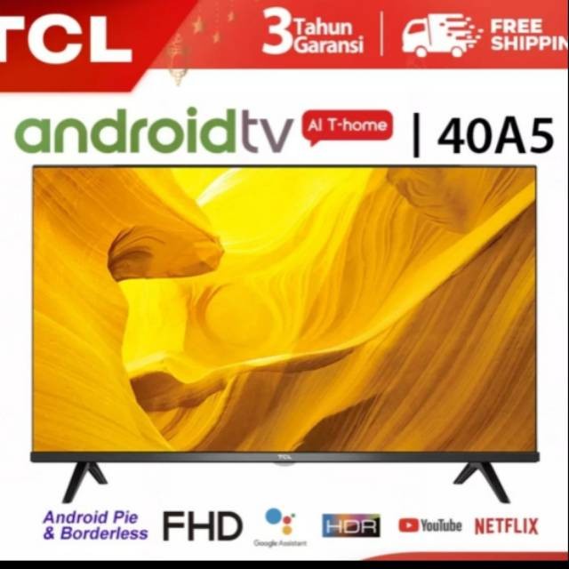 TCL 40A5+ Led Tv 40 Inch Full Hd Android Tv