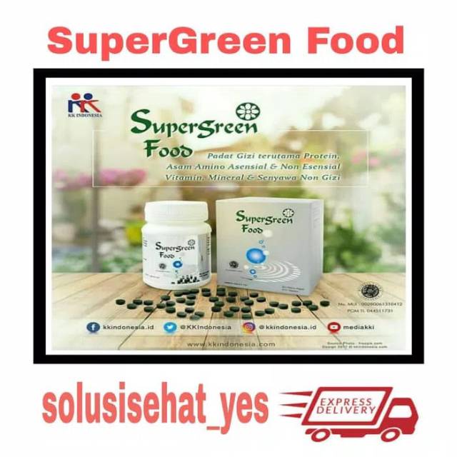 SuperGreen Food 600 butir