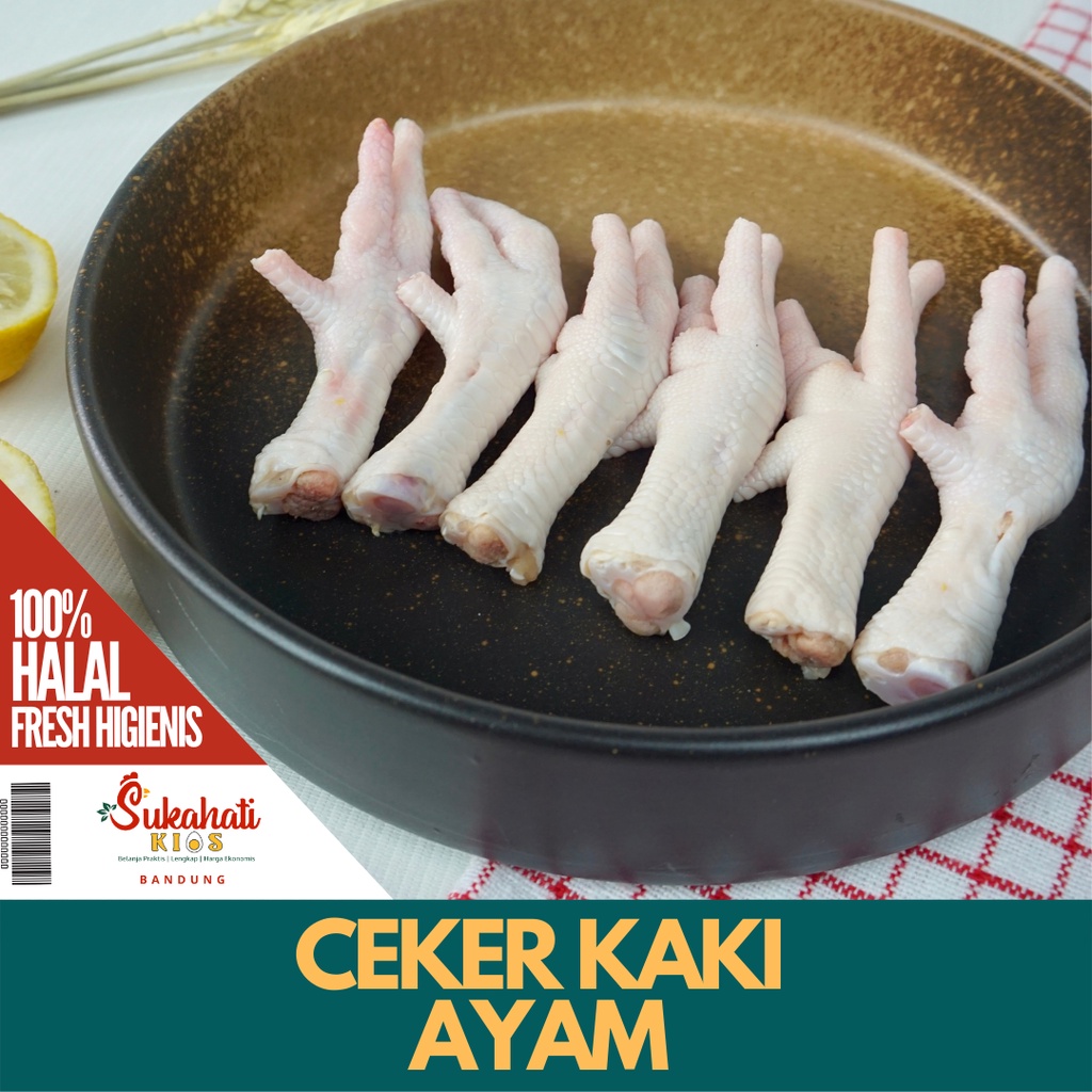 

Ceker / Kaki Ayam Broiler Bersih 100% Halal Heginis