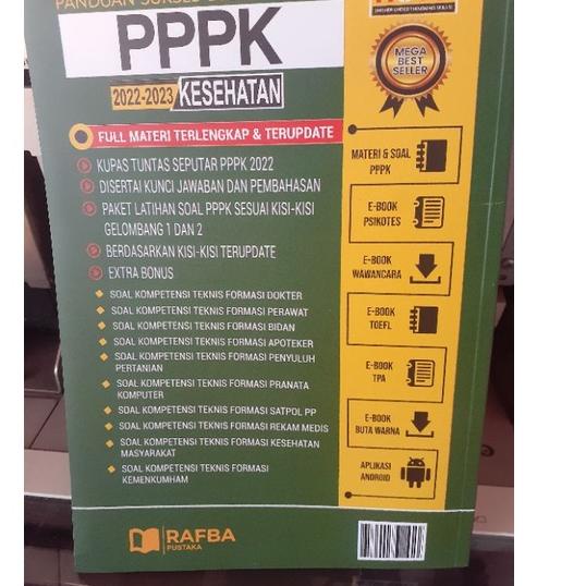 

Harga Bersahabat.. PANDUAN SUKSES LOLOS TES PPPK 2022-2023 KESEHATAN