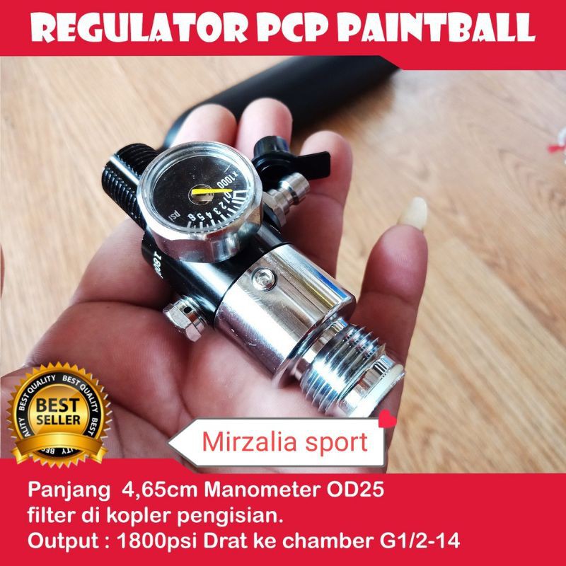 paintball - Regulator sen4f4n pcp - Regulator bocap