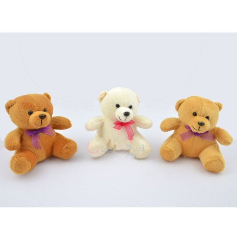 PROMO BONEKA TEDDY BEAR MINI 18 CM / Boneka bucket / boneka wisuda /  Boneka bear mini