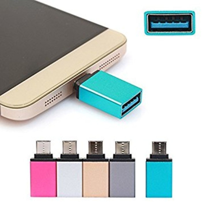 OTG USB type C tipe-c connector to Normal USB port samsung xiaomi oppo