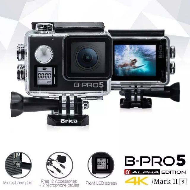 B-PRO 5 Alpha Edition/Mark IIs | Action cam Second