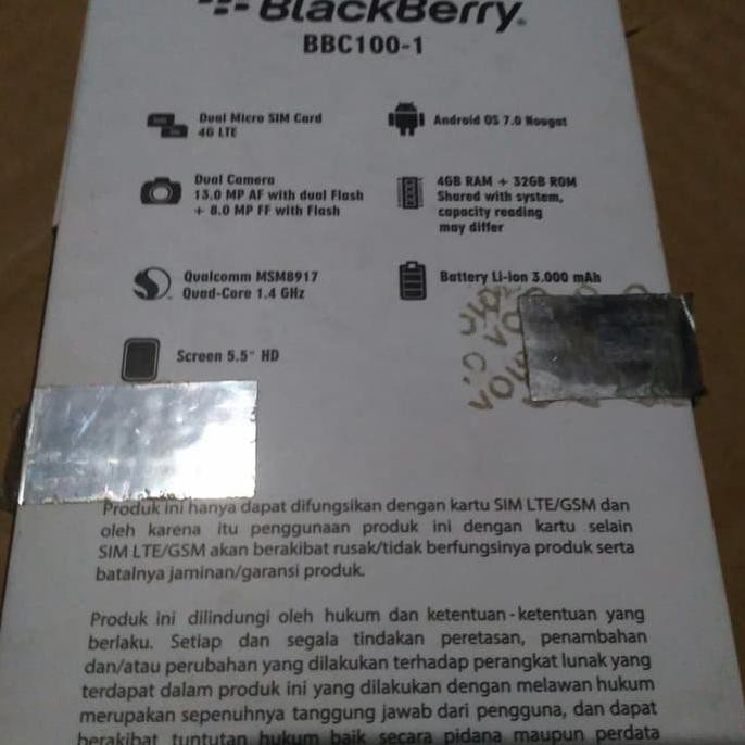 TERMURAH hp blackberry aurora non garansi READY STOCK